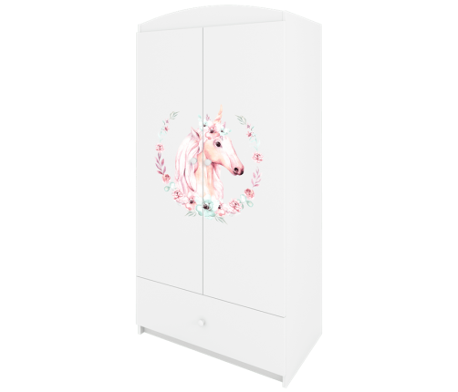 Szafa babydreams biała konik