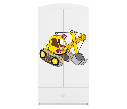 Szafa babydreams biała koparka