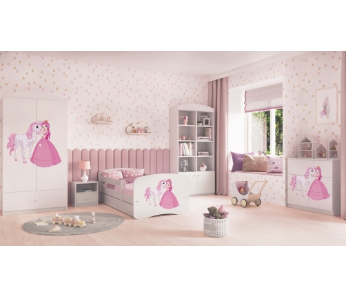 Szafa babydreams biała księżniczka konik