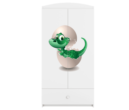 Szafa babydreams biała mały dino