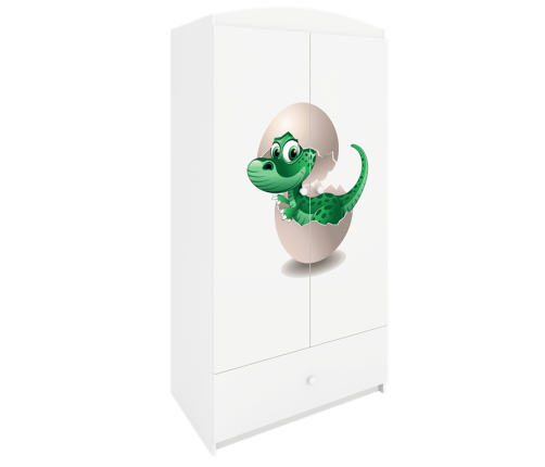 Szafa babydreams biała mały dino