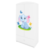 Szafa babydreams biała słonik