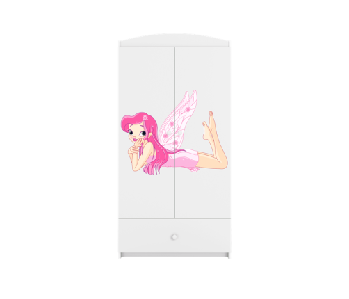 Szafa babydreams biała wróżka ze skrzydełkami