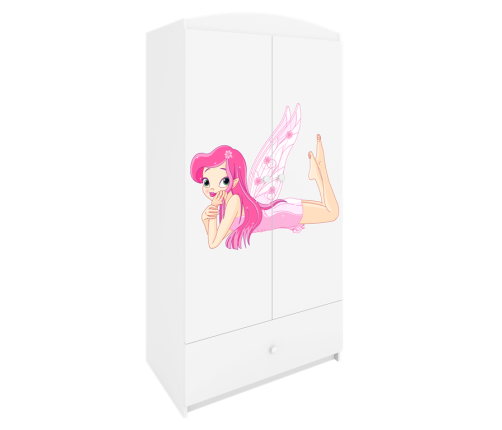 Szafa babydreams biała wróżka ze skrzydełkami