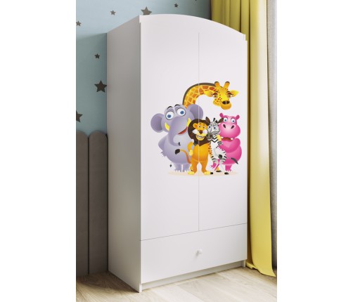 Szafa babydreams biała zoo