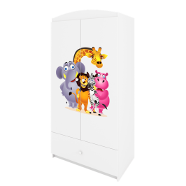 Szafa babydreams biała zoo