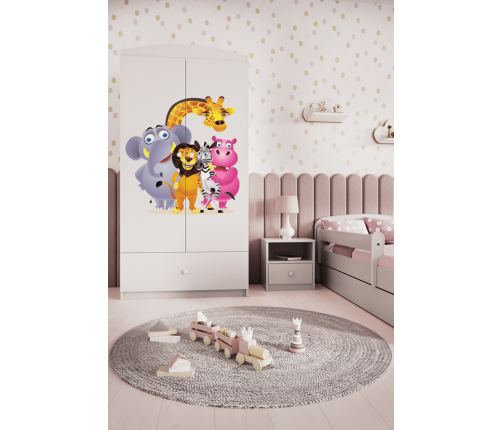 Szafa babydreams biała zoo