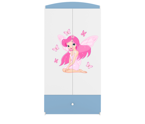 Szafa babydreams niebieska wróżka z motylkami