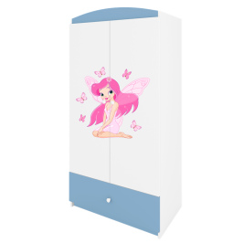 Szafa babydreams niebieska wróżka z motylkami