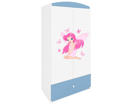 Szafa babydreams niebieska wróżka z motylkami