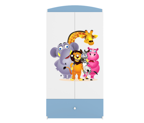 Szafa babydreams niebieska zoo