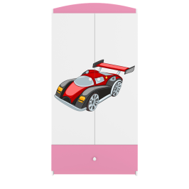 Szafa babydreams różowa auto wyścigowe