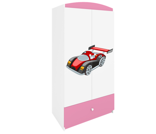Szafa babydreams różowa auto wyścigowe