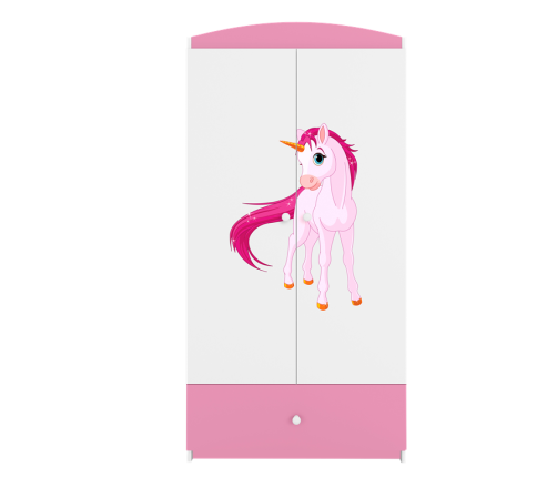 Szafa babydreams różowa jednorożec