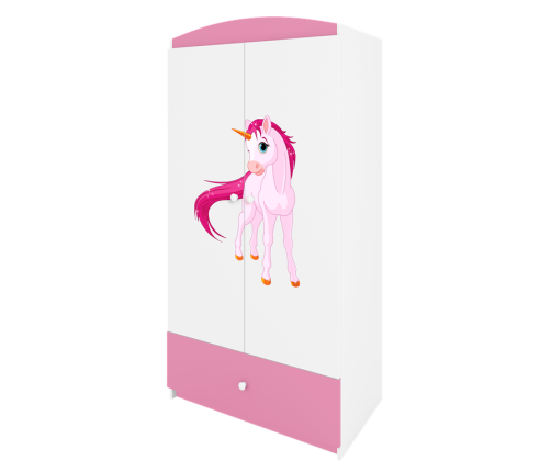 Szafa babydreams różowa jednorożec
