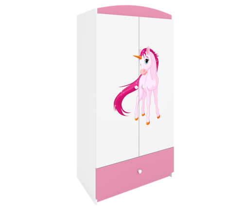Szafa babydreams różowa jednorożec