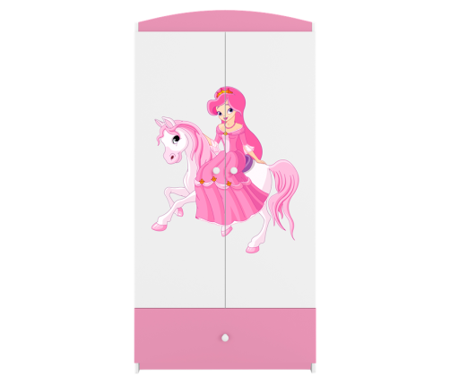 Szafa babydreams różowa księżniczka na koniku