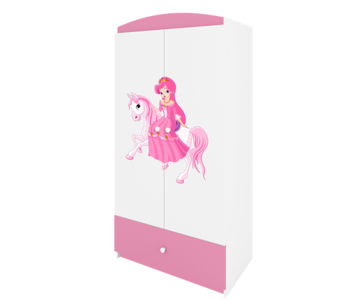 Szafa babydreams różowa księżniczka na koniku