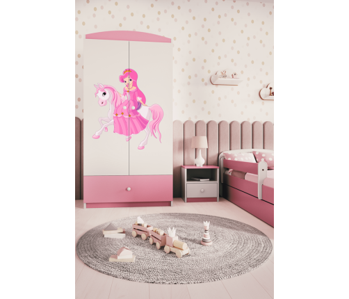 Szafa babydreams różowa księżniczka na koniku