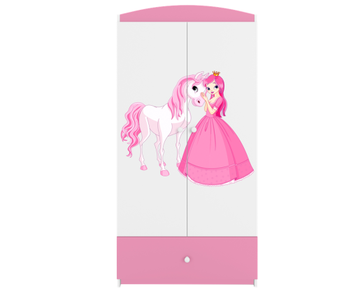 Szafa babydreams różowa księżniczka konik