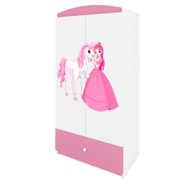 Szafa babydreams różowa księżniczka konik
