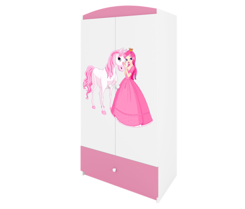 Szafa babydreams różowa księżniczka konik