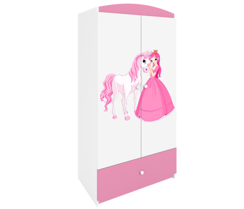 Szafa babydreams różowa księżniczka konik