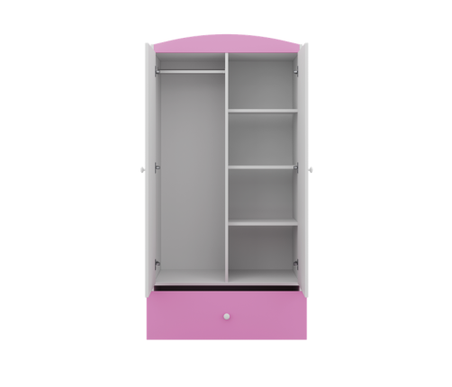 Szafa babydreams różowa księżniczka konik