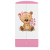Szafa babydreams różowa miś kwiatki