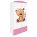 Szafa babydreams różowa miś kwiatki