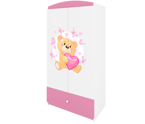 Szafa babydreams różowa miś motylki