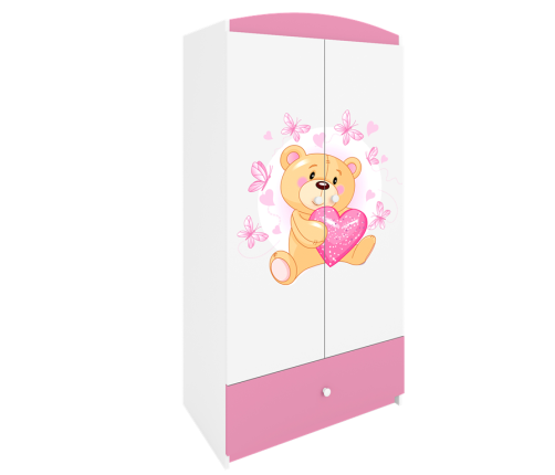 Szafa babydreams różowa miś motylki