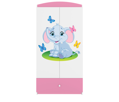 Szafa babydreams różowa słonik
