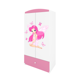 Szafa babydreams różowa wróżka z motylkami
