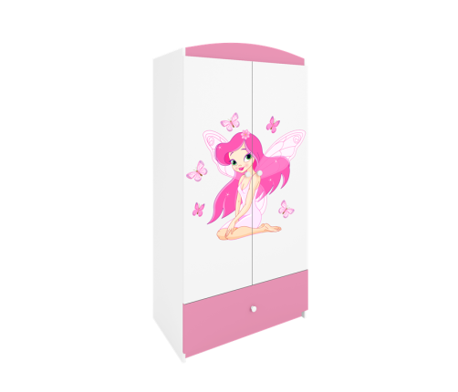 Szafa babydreams różowa wróżka z motylkami