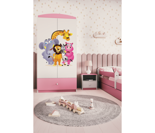 Szafa babydreams różowa zoo