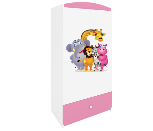 Szafa babydreams różowa zoo