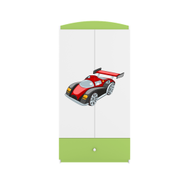 Szafa babydreams zielona auto wyścigowe