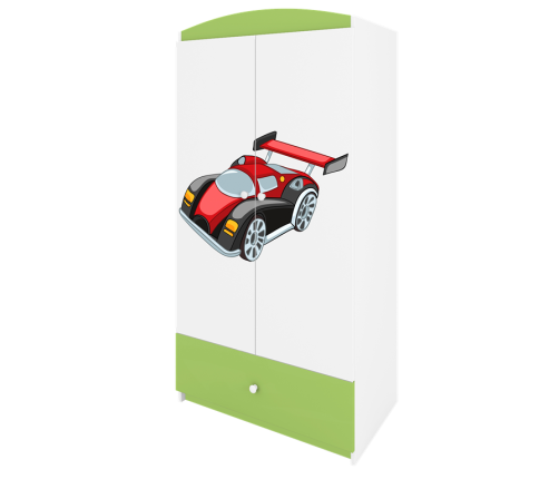 Szafa babydreams zielona auto wyścigowe