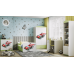Szafa babydreams zielona auto wyścigowe