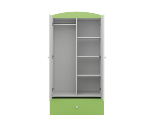 Szafa babydreams zielona konik