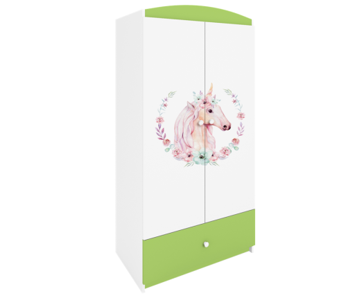 Szafa babydreams zielona konik