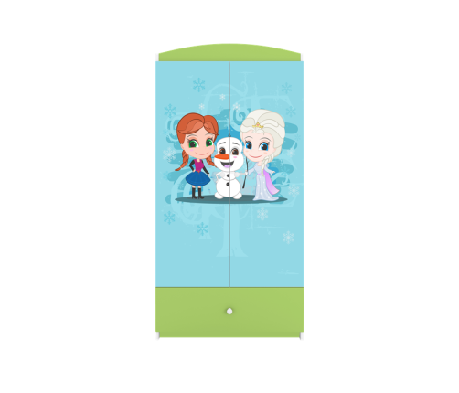 Szafa babydreams zielona kraina lodu
