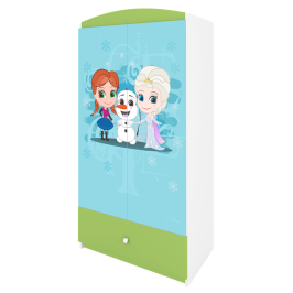 Szafa babydreams zielona kraina lodu