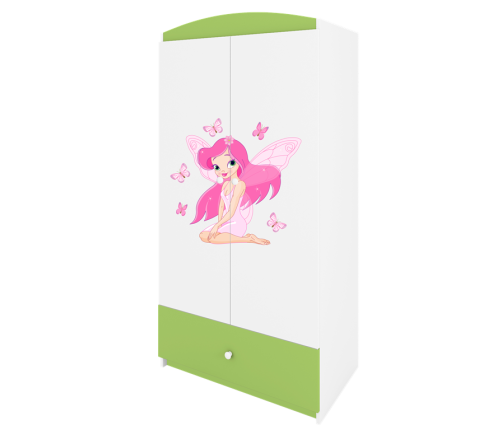 Szafa babydreams zielona wróżka z motylkami