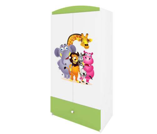 Szafa babydreams zielona zoo