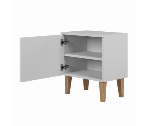 Szafka nocna kubi biały