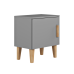 Szafka nocna kubi szary