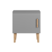Szafka nocna kubi szary