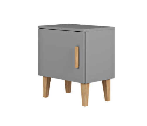 Szafka nocna kubi szary